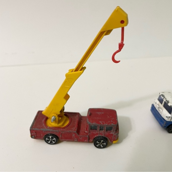 Vtg Corgi Junior Diecast Scammell Concrete Mixer Simon Snorkel Fire Engine - Picture 7 of 16